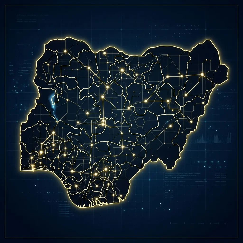Nigeria Digital Map